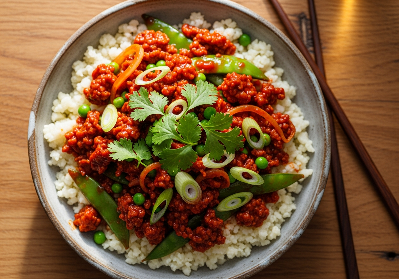 Spicy Asian Style Keema