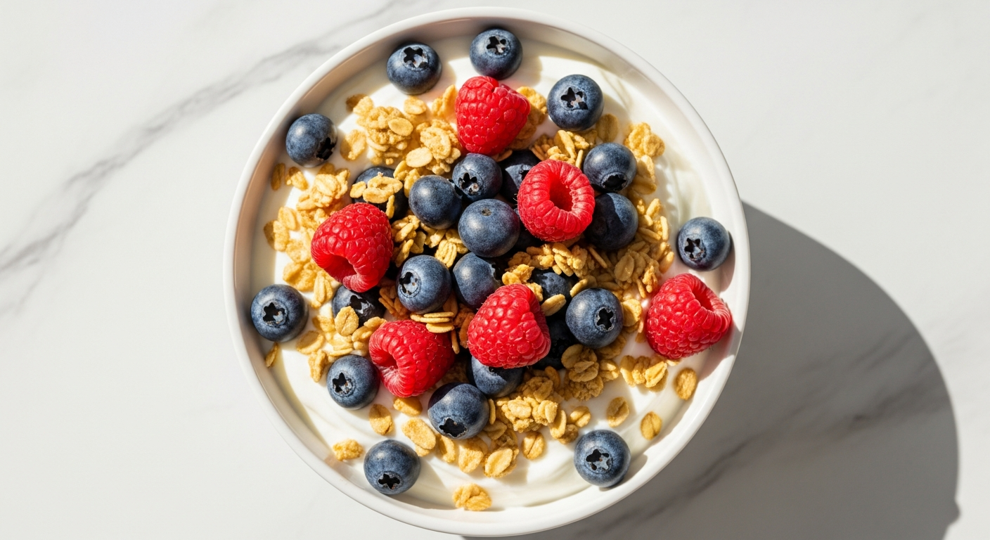 Greek Yoghurt & Berry Bowl